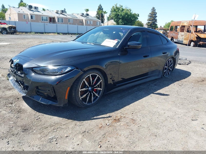 Vin: wby73aw01rft00772, lot: 45399155, bmw i4 gran coupe edrive40 20242