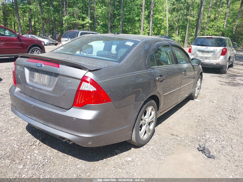 Vin: 3fahp0ha1cr429881, lot: 45399264, ford fusion se 20124