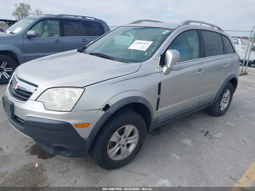 2008 SATURN VUE SPORT UTILITY VEHICLE 2.4L I-4 DOHC, VVT, 169HP