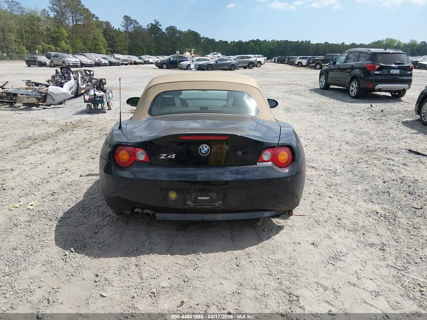 2004 BMW Z4 2.5I VIN: 4USBT33514LS52976 Lot: 44901980