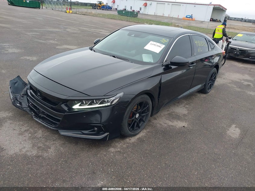 2021 Honda Accord Ex-L 1HGCV1F57MA017063 photo 1