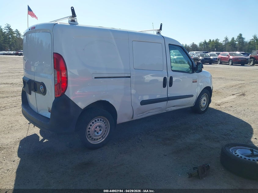 Vin: zfberfab6h6d26771, lot: 45399558, ram promaster city tradesman 20174