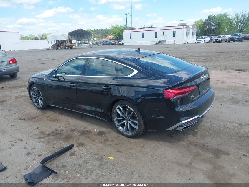 Vin: waufacf52ra078957, lot: 45399727, audi a5 sportback premium plus 45 tfsi quattro s tronic 20243