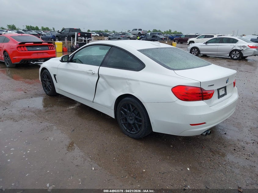Vin: wba3n5c59ef716481, lot: 45399743, bmw 428i xdrive 20143
