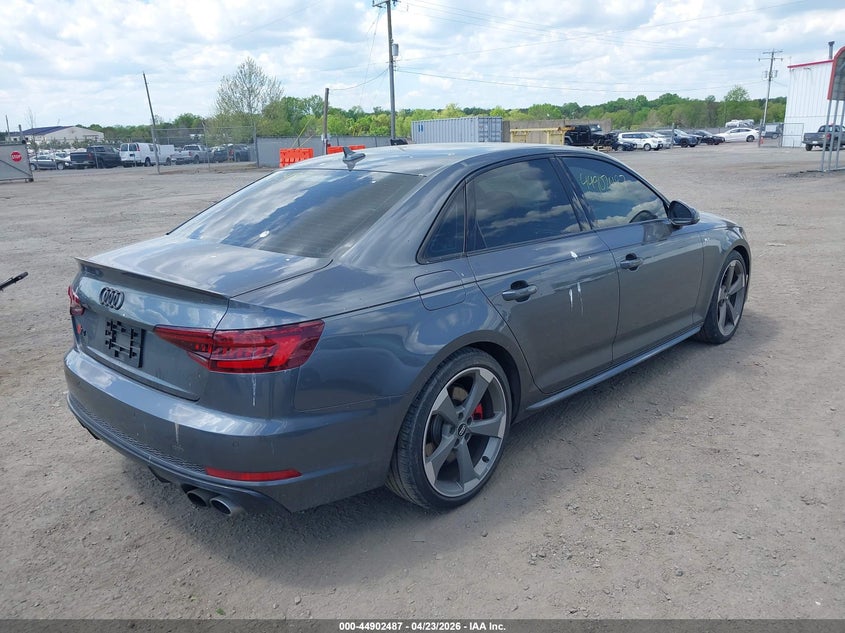 Vin: wauc4af45ja119088, lot: 45399851, audi s4 3.0t premium plus 20184