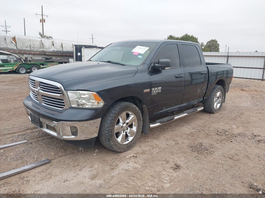 Vin: 1c6rr7lt0ks558893, lot: 45399856, ram 1500 classic big horn  4x4 5'7 box 20192