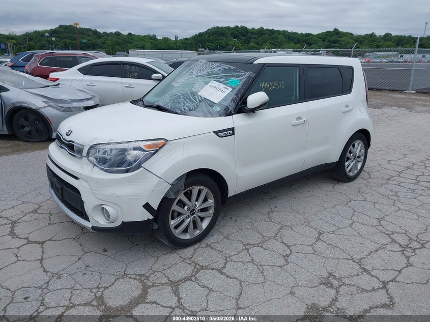 Vin: kndjp3a53h7461000, lot: 45399874, kia soul + 20172