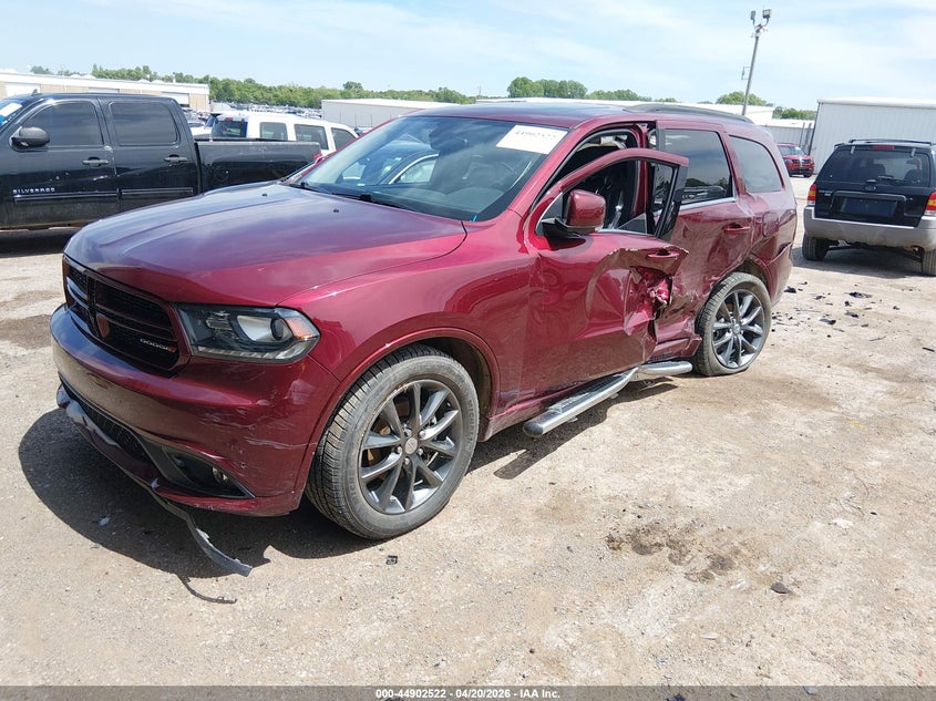 Vin: 1c4rdhdg5jc371723, lot: 45399886, dodge durango gt rwd 20182