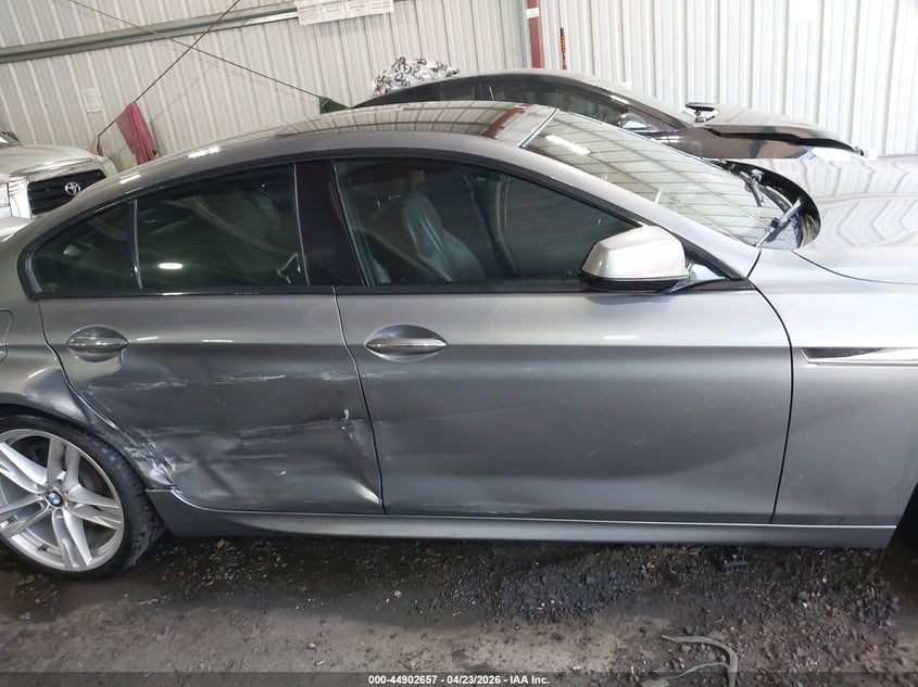 2014 BMW 640I Gran Coupe VIN: WBA6A0C53ED317430 Lot: 44902657