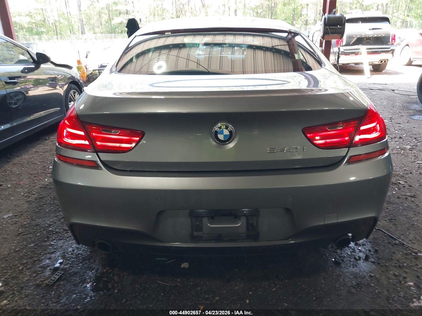 2014 BMW 640I Gran Coupe VIN: WBA6A0C53ED317430 Lot: 44902657