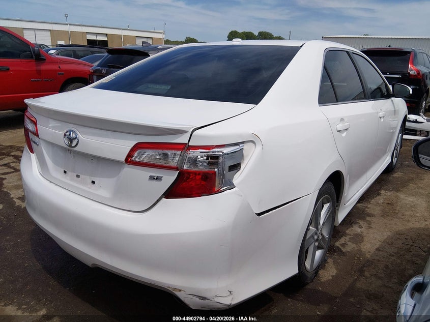 2012 TOYOTA CAMRY auction photo 4