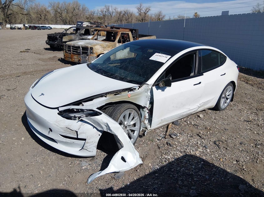 2022 Tesla Model 3 Long Range Dual Motor All-Wheel Drive 5YJ3E1EB4NF318131 photo 1