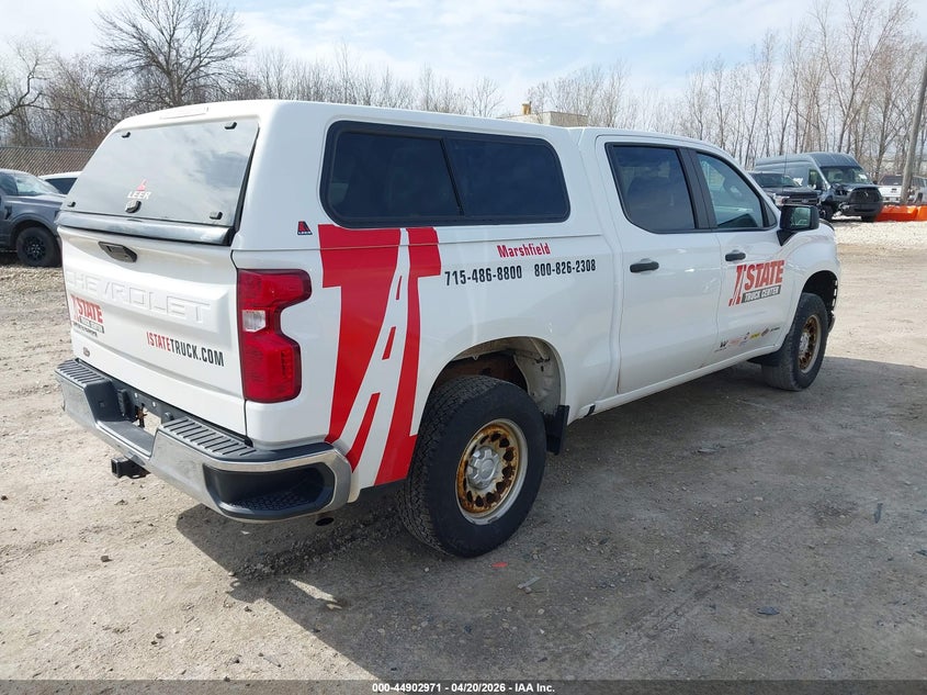 2021 CHEVROLET SILVERADO 1500 5.3L V-8 DI, VVT, 35(VIN: 3GCUYAEF8MG355674