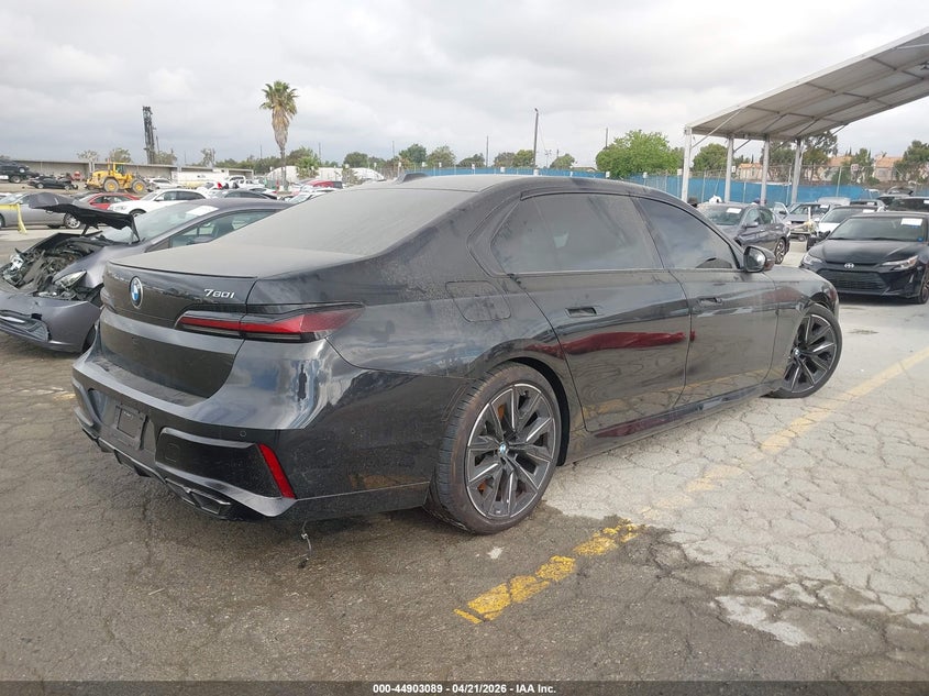 2023 BMW 760 4.4L V-8 DI, DOHC, V(VIN: WBA33EJ03PCN85484