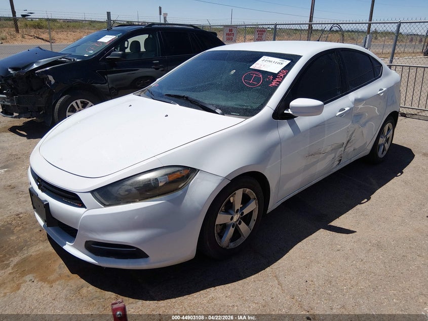Vin: 1c3cdfbb5gd689916, lot: 45400472, dodge dart sxt 20162