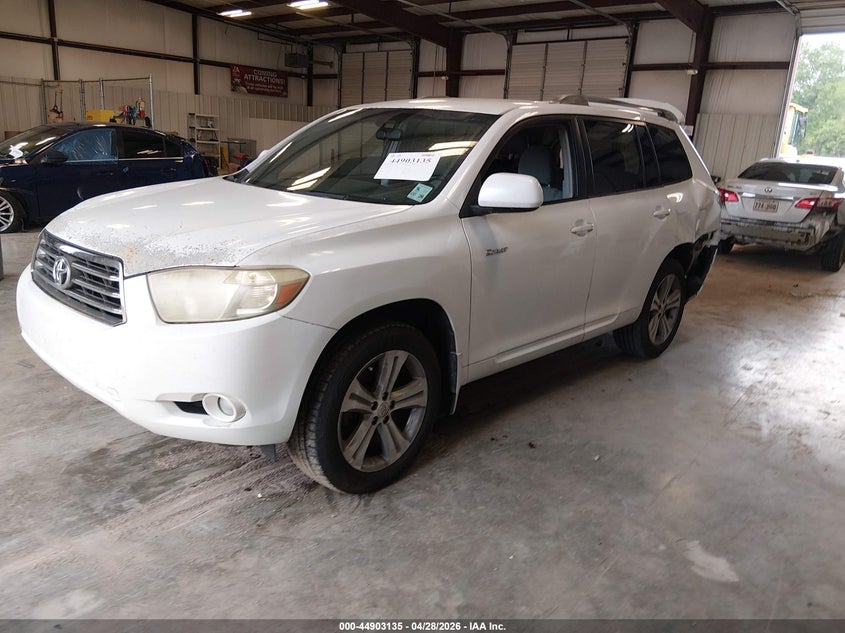 2008 Toyota Highlander Sport JTEDS43A382047638 photo 1