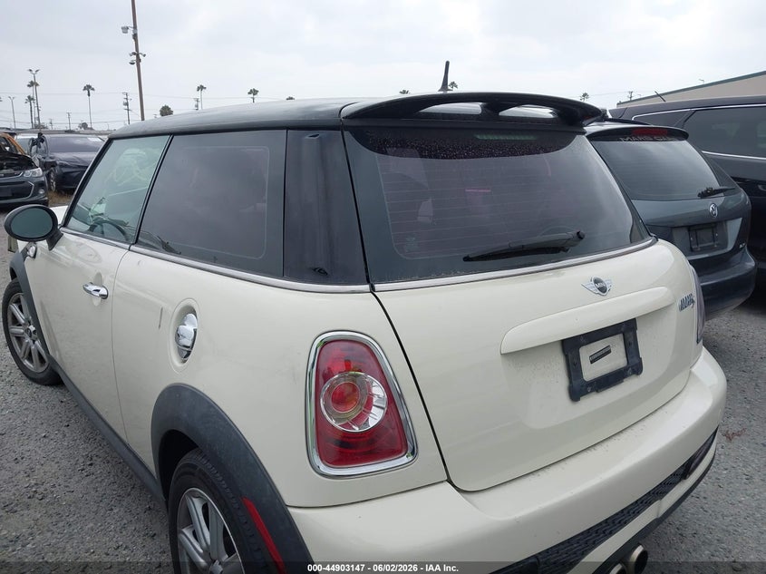 Vin: wmwsv3c53dt393352, lot: 45400511, mini hardtop cooper s 20133