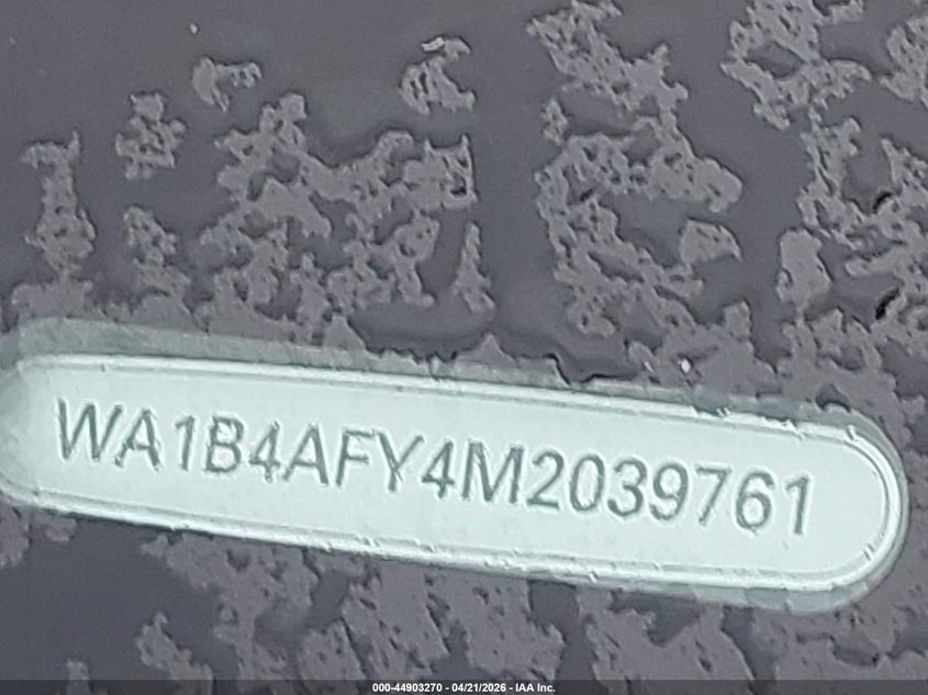 2021 Audi Sq5 Premium Plus Tfsi Quattro Tiptronic VIN: WA1B4AFY4M2039761 Lot: 44903270