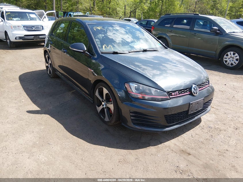 2017 Volkswagen Golf Gti Se 4-Door