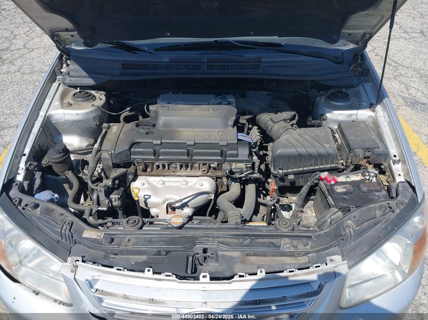 2007 Kia Spectra Ex VIN: KNAFE121075407639 Lot: 44903402