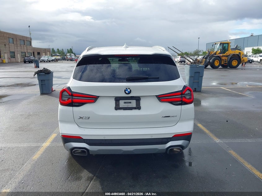 2024 BMW X3 2.0L I-4 DI, DOHC, V(VIN: WBX57DP0XRN272699