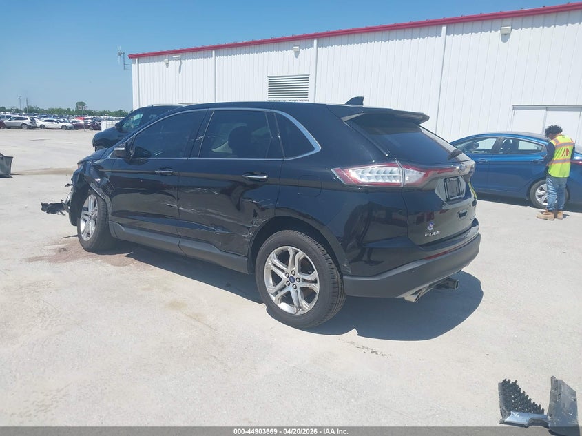 Vin: 2fmpk4k89jbb39333, lot: 45401033, ford edge titanium 20183