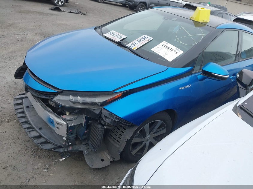 Vin: jtdbvrbd1ha001694, lot: 45401039, toyota mirai 20172
