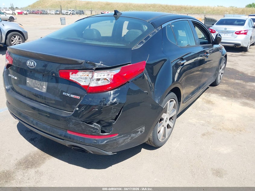 Vin: 5xxgr4a66dg149516, lot: 45401468, kia optima sx 20134