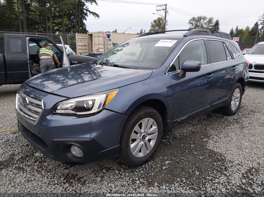 Vin: 4s4bsacc7g3281152, lot: 45401526, subaru outback 2.5i premium 20162