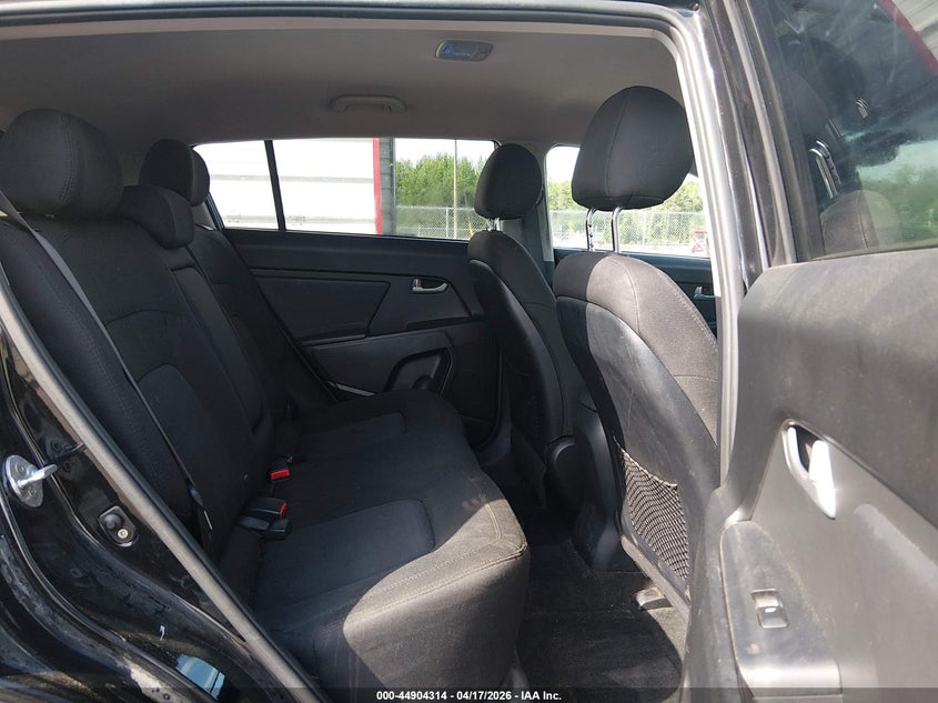 2012 Kia Sportage 2.4 Lx black Lot 111044904314 Vin KNDPB3A23C7307149