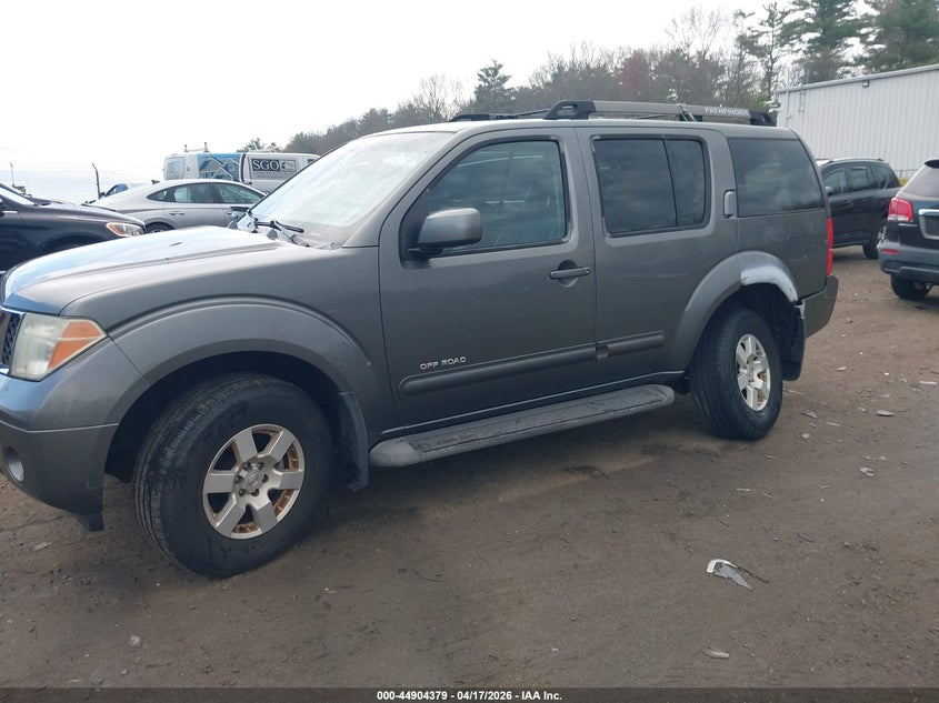 2005 Nissan Pathfinder Se Off-Road