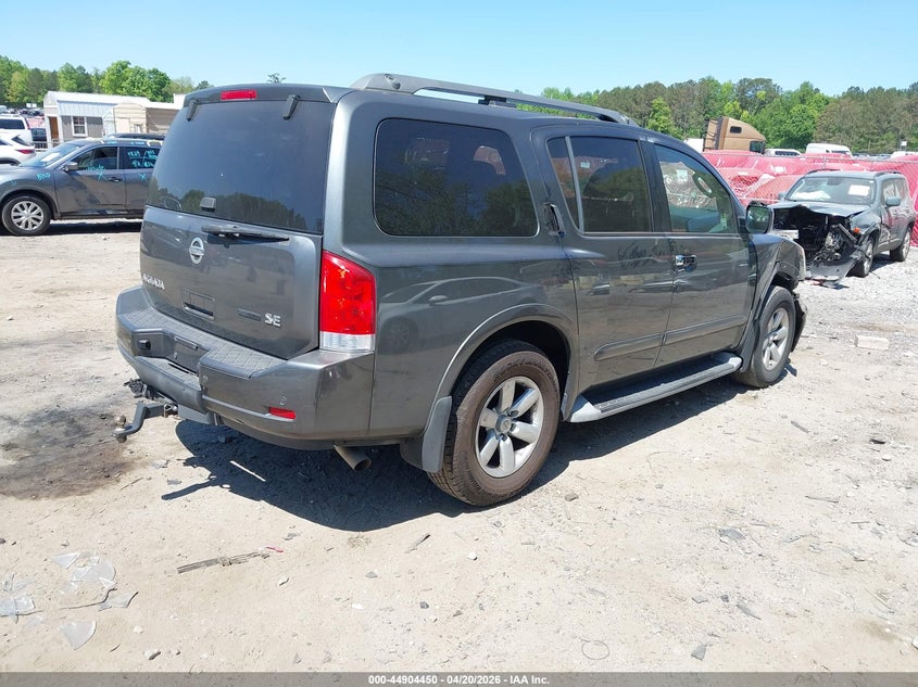 Vin: 5n1ba0nd4an613739, lot: 45401819, nissan armada se 20104