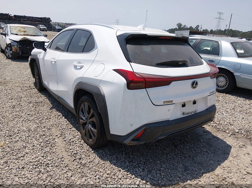 Vin: jthe3jbh3m2032889, lot: 45401944, lexus ux 200 f sport 20213