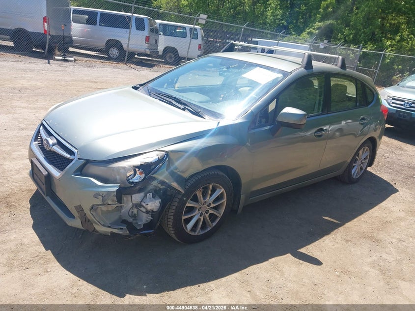 Vin: jf1gpac63e8234132, lot: 45402007, subaru impreza 2.0i premium 20142