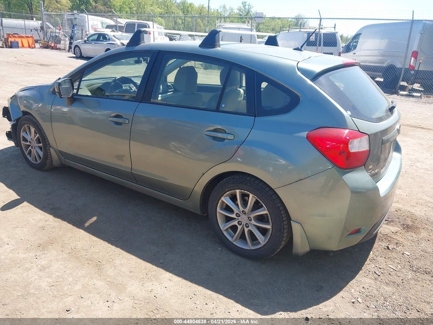 Vin: jf1gpac63e8234132, lot: 45402007, subaru impreza 2.0i premium 20143