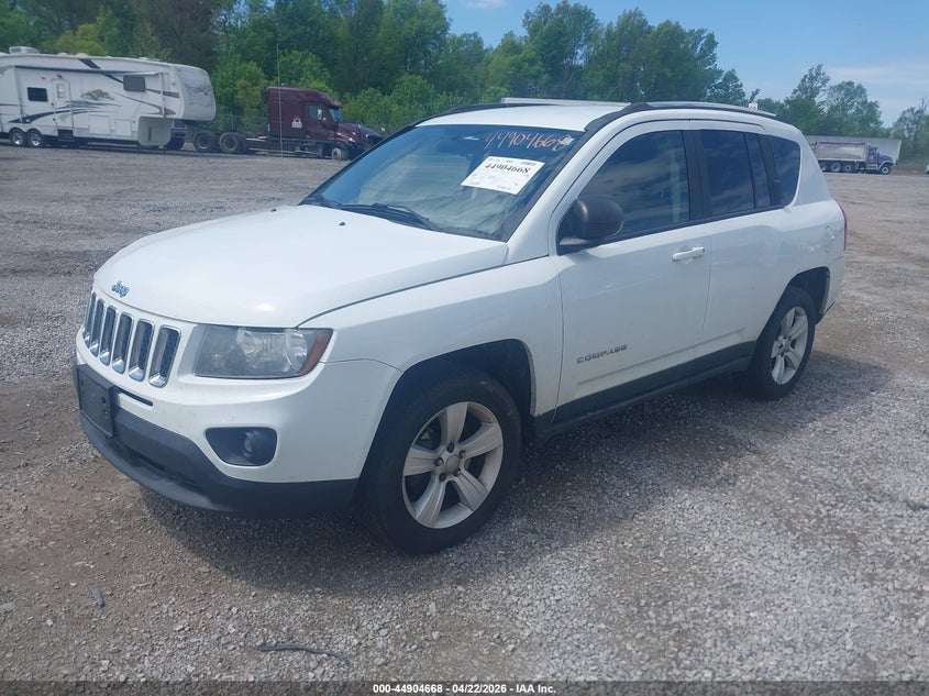 Vin: 1c4njdbbxed748893, lot: 45402037, jeep compass sport 20142