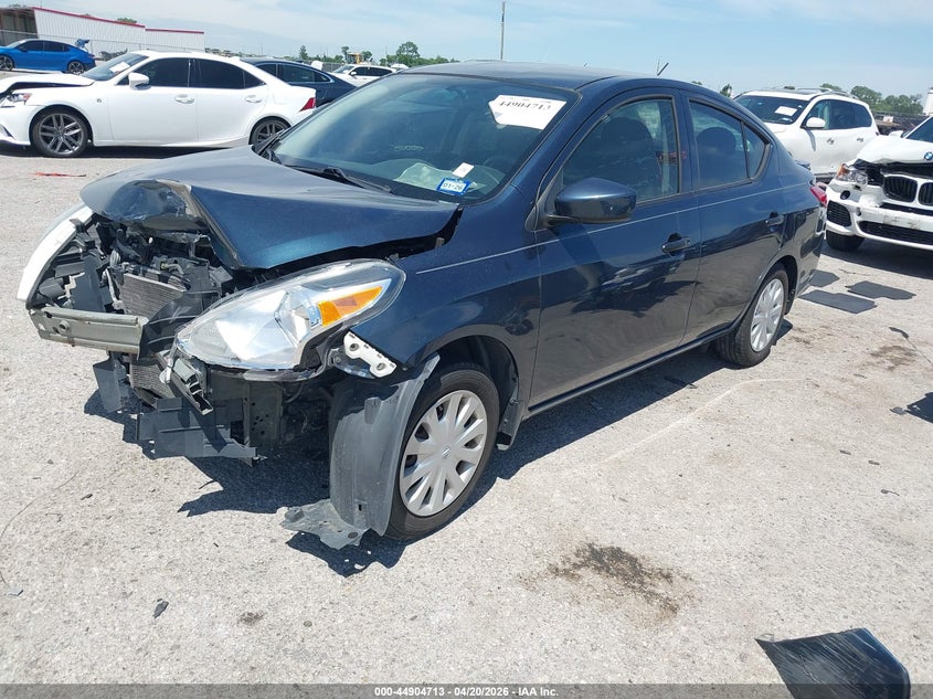Vin: 3n1cn7ap4hl891673, lot: 45402082, nissan versa 1.6 s+ 20172