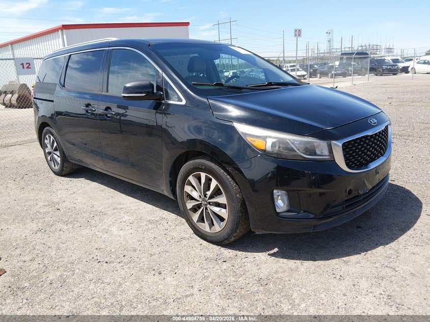KIA SEDONA 2015. Lot# 44904759. VIN KNDMC5C18F6019282. Photo 1