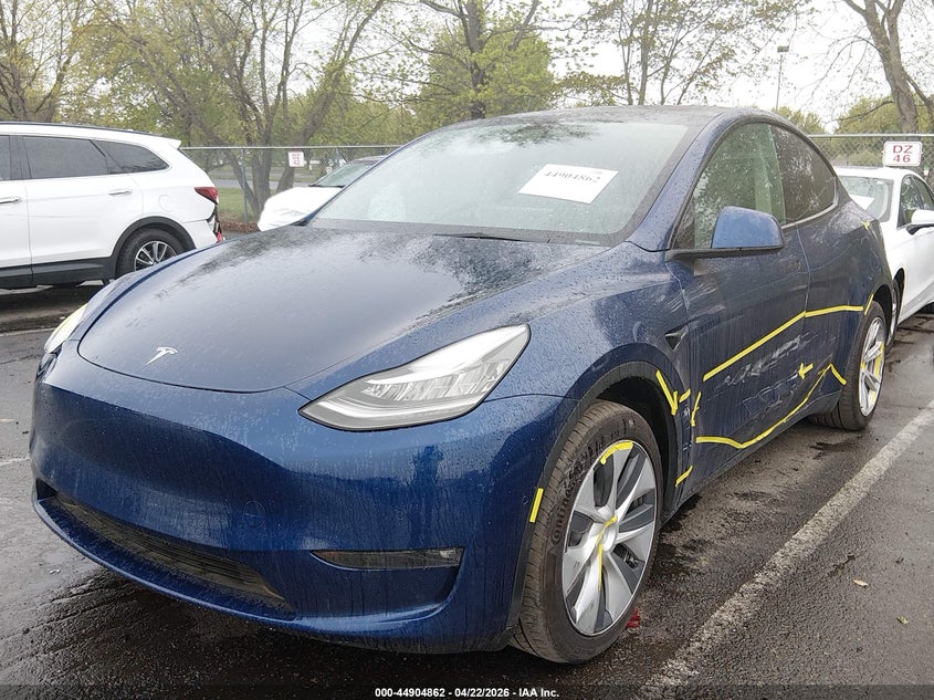 2021 Tesla Model Y Long Range Dual Motor All-Wheel Drive 5YJYGDEE7MF265063 photo 1