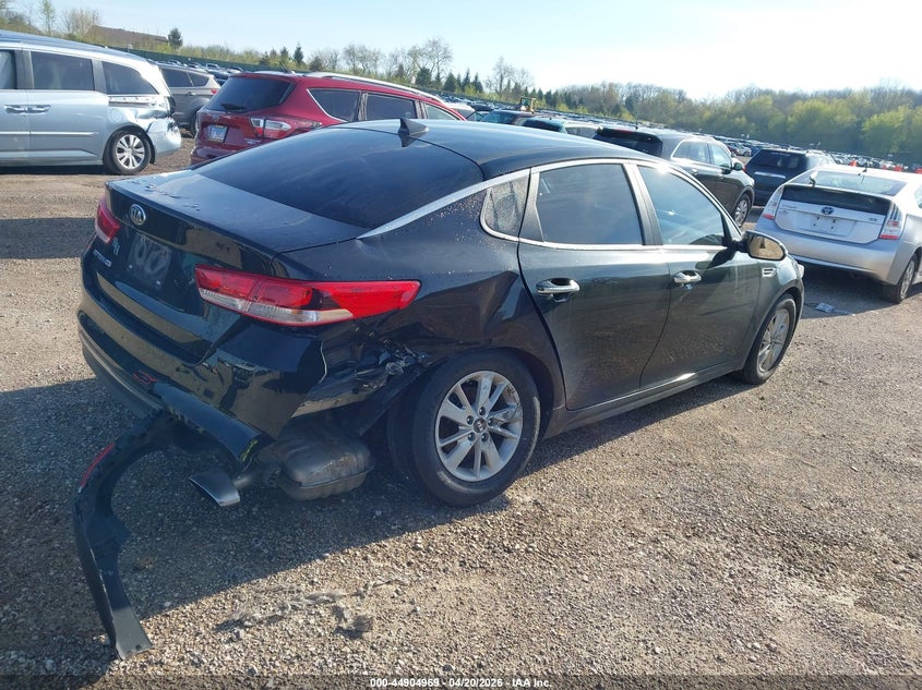 Vin: 5xxgt4l38gg025188, lot: 45402338, kia optima lx 20164