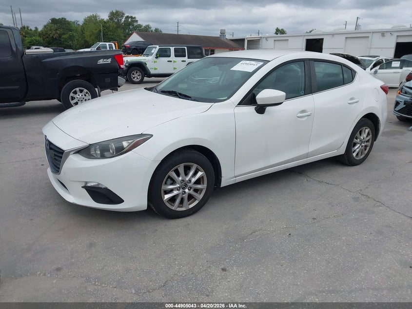 Vin: 3mzbm1u70gm313175, lot: 45402412, mazda mazda3 i sport 20162