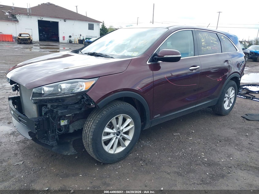 VIN 5XYPGDA30LG652240 2020 KIA SORENTO 2.4L LX