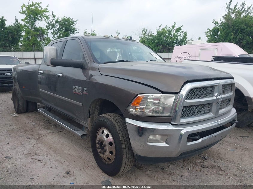 2018 Ram 3500 brown Lot 111044905063 Vin 3C63RRHL6JG353742