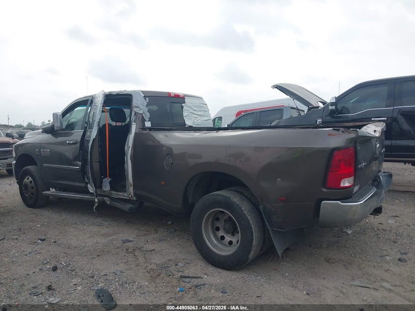 2018 Ram 3500 brown Lot 111044905063 Vin 3C63RRHL6JG353742