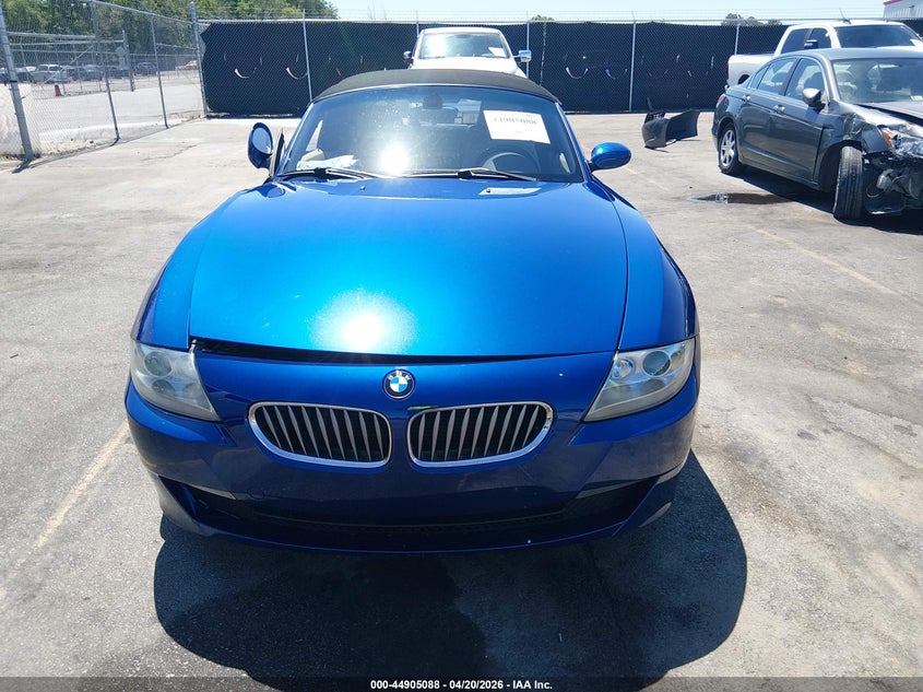 2008 BMW Z4 3.0Si VIN: 4USBU53528LW93885 Lot: 44905088
