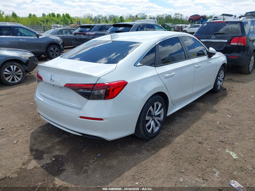 2024 HONDA CIVIC 2.0L I-4 DI, DOHC, V(VIN: 2HGFE2F22RH577185