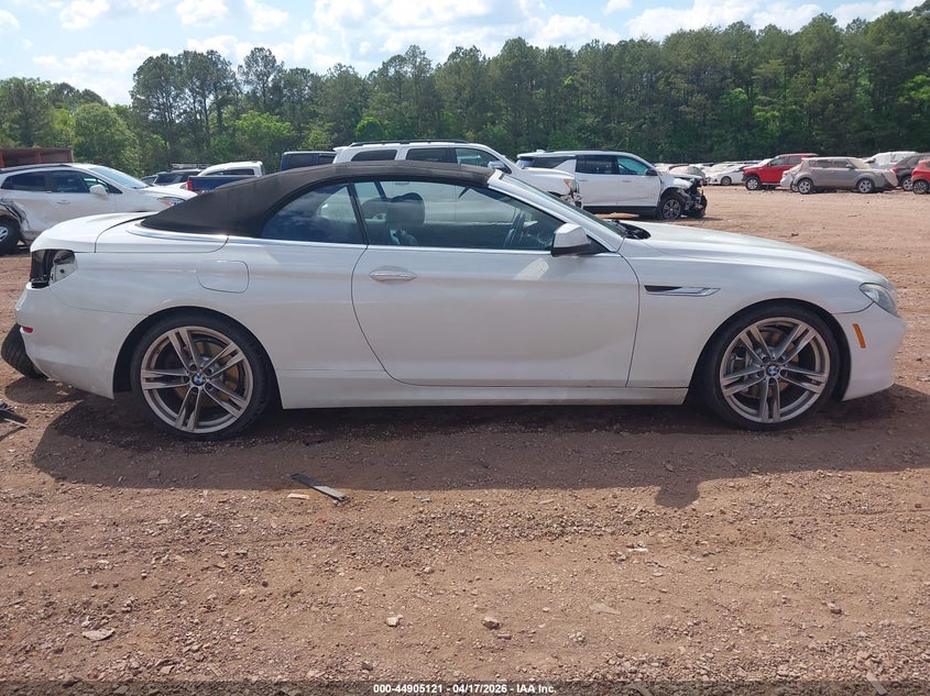 2012 BMW 640I VIN: WBALW7C52CC618531 Lot: 44905121