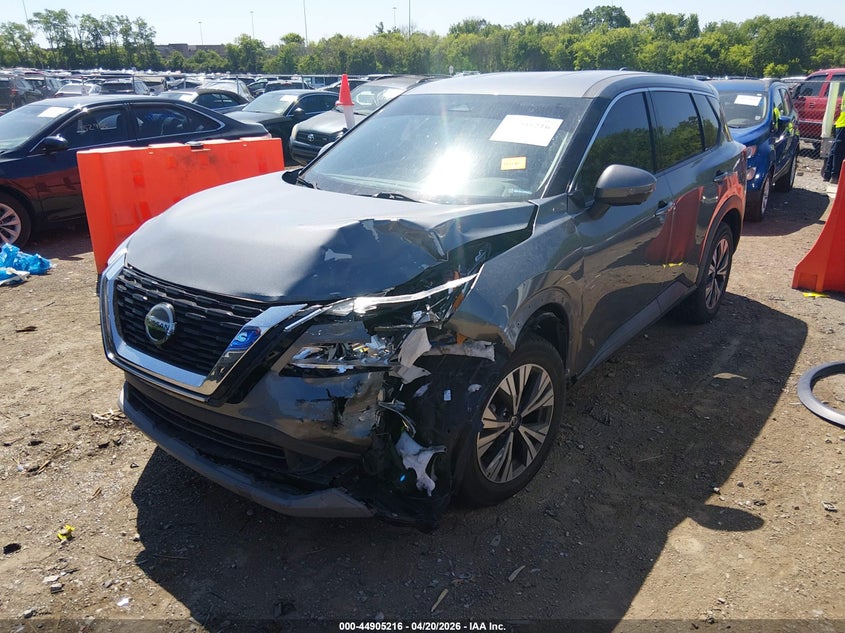 2021 NISSAN ROGUE auction photo 2