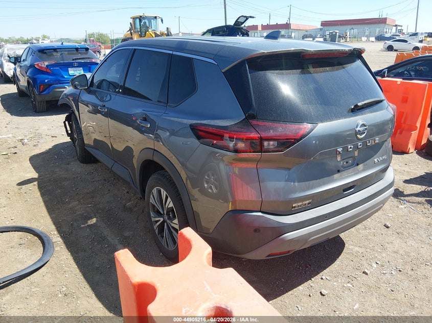 2021 NISSAN ROGUE auction photo 3