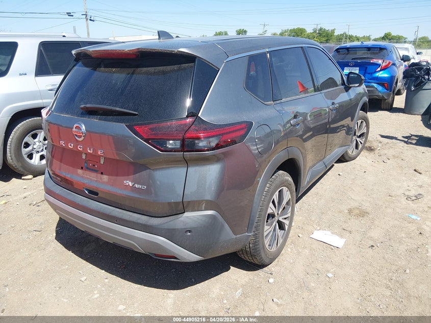 2021 NISSAN ROGUE auction photo 4